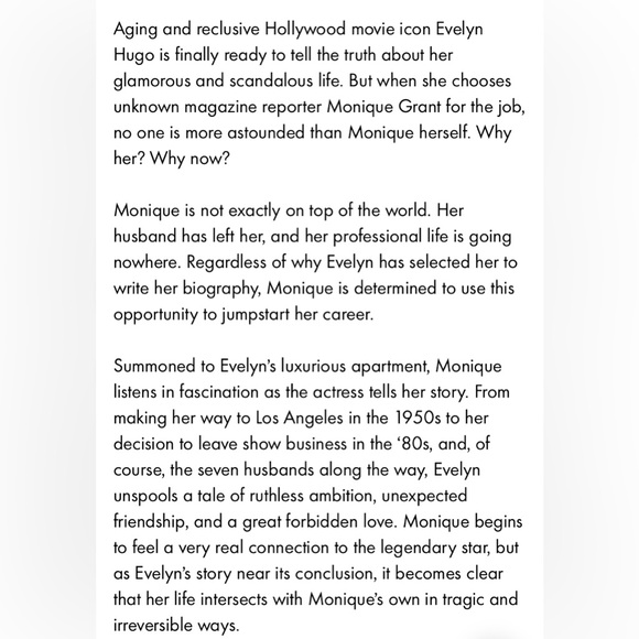 Book: The Seven Husbands of Evelyn Hugo x Taylor Jenkins Reid - Picture 3 of 7